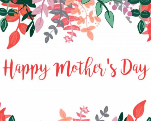 Mothers Day paint by number