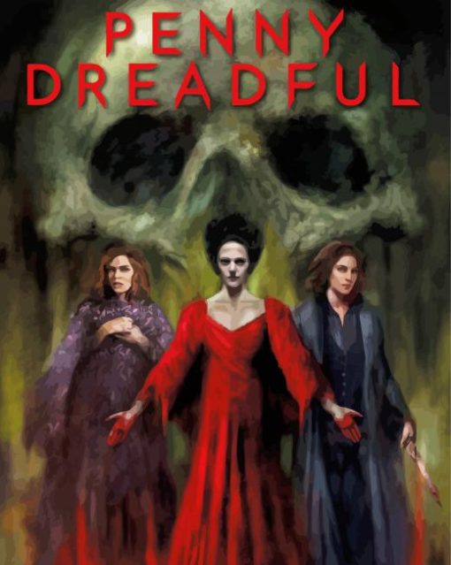 Penny Dreadful Movie Poster paint by number