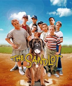 The Sandlot Movie Poster paint by number