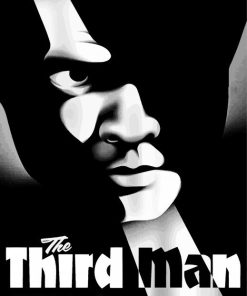 The Third Man Poster paint by number