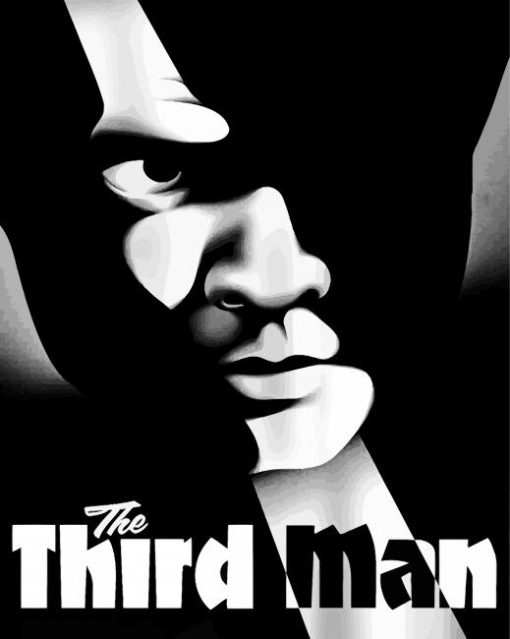 The Third Man Poster paint by number