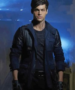 Alec Lightwood Matthew Daddario Actor paint by number