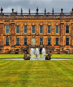 Chatsworth House United Kingdom paint by number