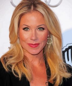 Christina Applegate paint by number