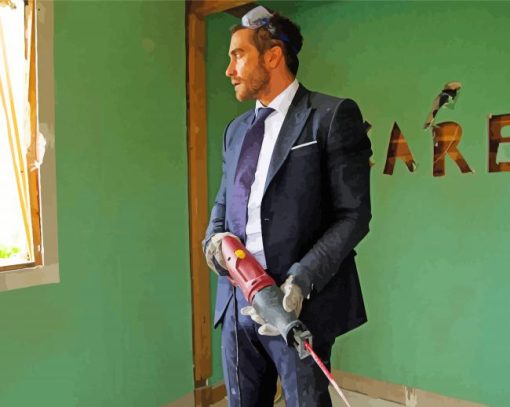 Demolition Movie paint by number