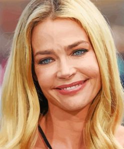 Denise Richards paint by number