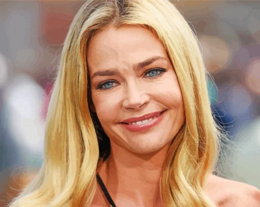 Denise Richards paint by number