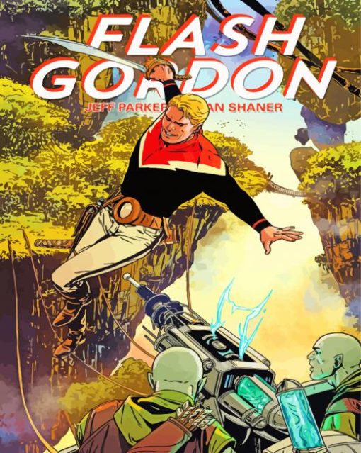 Flash Gordon Comics paint by number