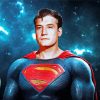 George Reeves Superman Character paint by number