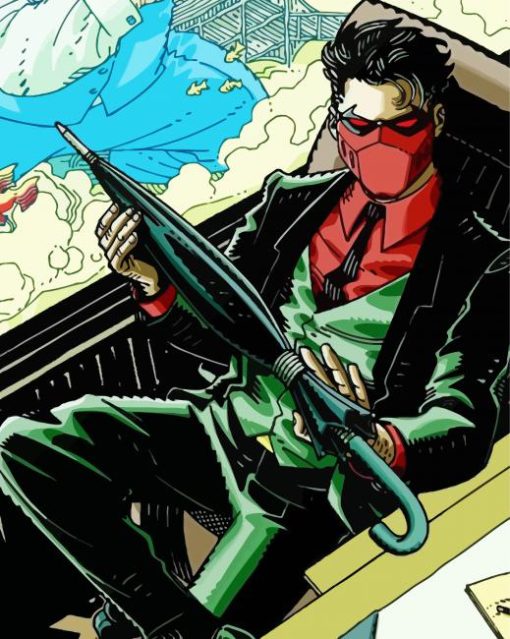 Jason Todd Art paint by number