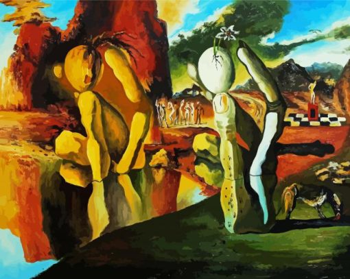 Metamorphosis Of Narcissus paint by number