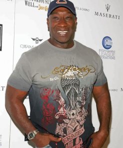 Michael Clarke Duncan paint by number
