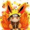 Naruto Chibi Anime paint by number