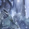 Snow Owl And Wolf paint by number