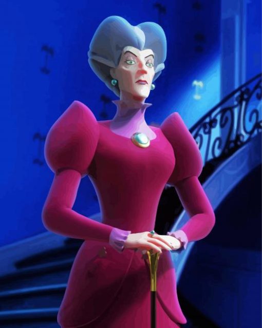 The Lady Tremaine paint by number