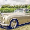 The Vintage Rolls Royce Car paint by number