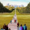 Windsor Castle Long Walk Art paint by number