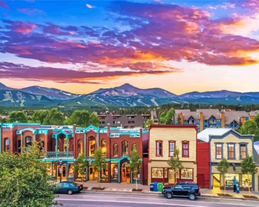 Aesthetic Breckenridge paint by numbers