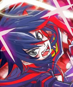 Mad Ryuko Matoi paint by number