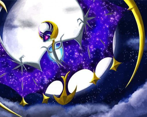 Lunala Species paint by number