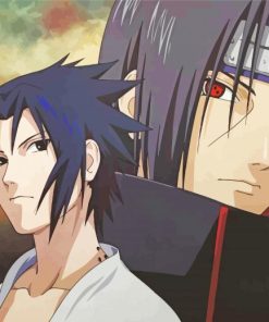 Sasuke And Itachi paint by number