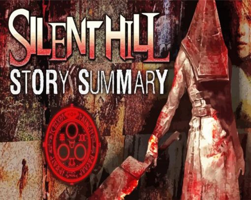 Silent Hill Poster paint by number