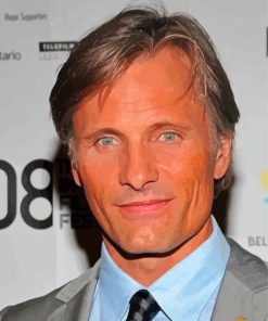 Viggo Mortensen paint by number