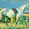 White Horse Alfred Munnings paint by number