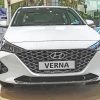 White Hyundai Verna Car paint by number