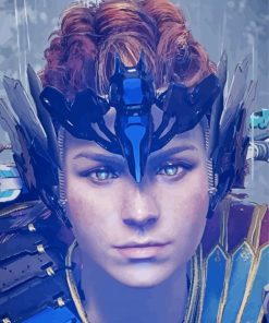 Aloy Horizon Forbidden West paint by number