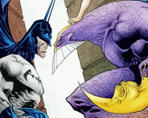 Batman The Maxx paint by number
