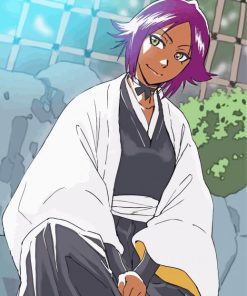 Bleach Yoruichi Shihouin paint by number