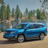 Blue Honda Pilot Car paint by number