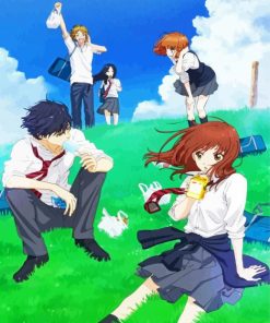 Blue Spring Ride paint by number