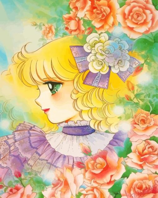 Candice Candy Candy Anime paint by number