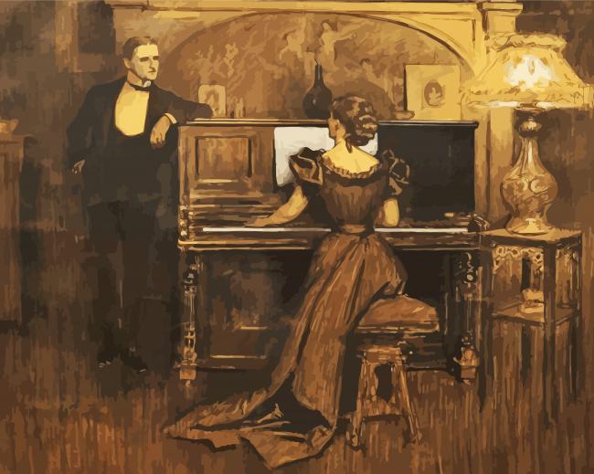 Charles Allan Gilbert paint by number