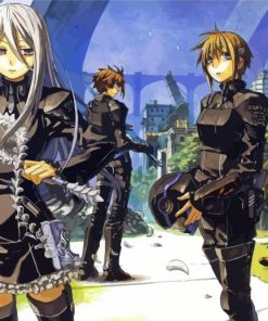 Chrome Shelled Regios Anime paint by number