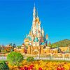 Disney Castle Hong Kong paint by number