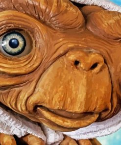 Extra Terrestrial Character paint by number