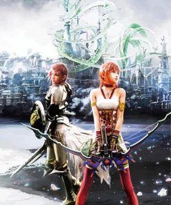 Final Fantasy XIII Video Game paint by number