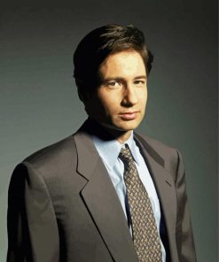 Fox Mulder paint by number