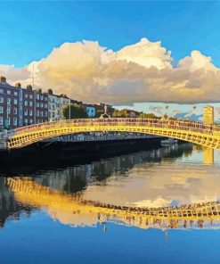 Half Penny Bridge paint by number