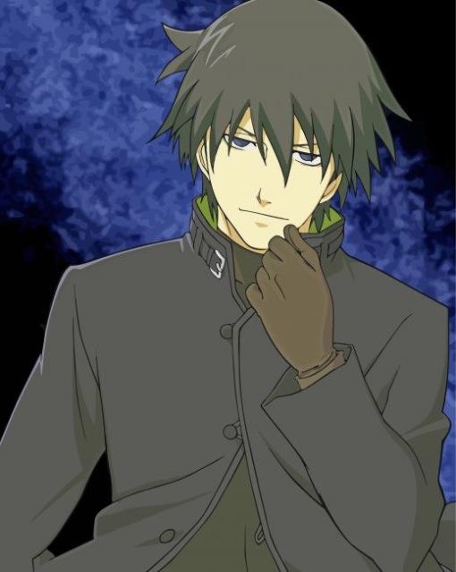 Hei Darker Than Black Anime Character paint by number