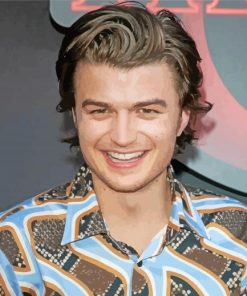 Joe Keery The Actor paint by number