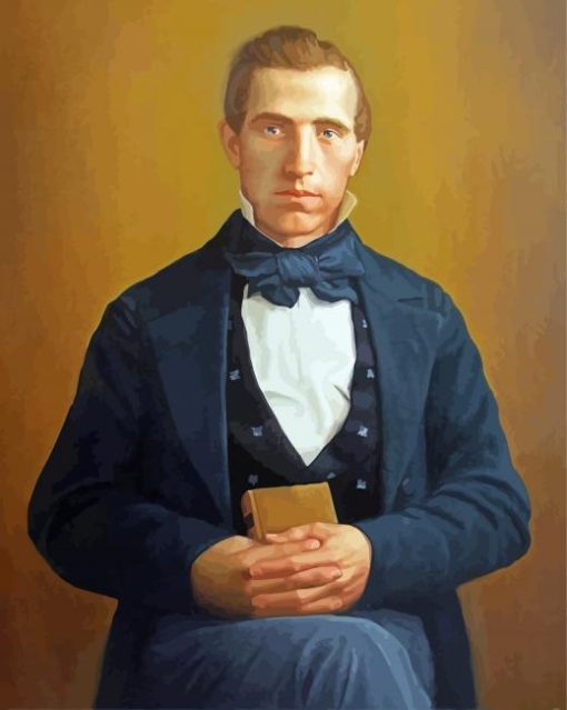 Joseph Smith Portrait paint by number