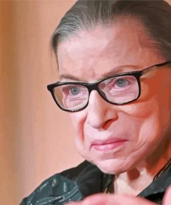 Judge Ginsburg paint by number