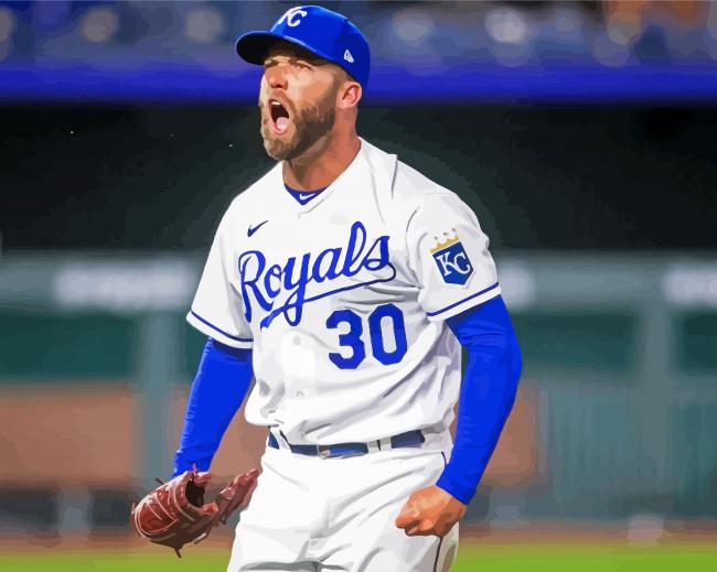 Kc Royals paint by number