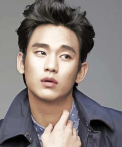 Kim Soo Hyun Korean Actor paint by number