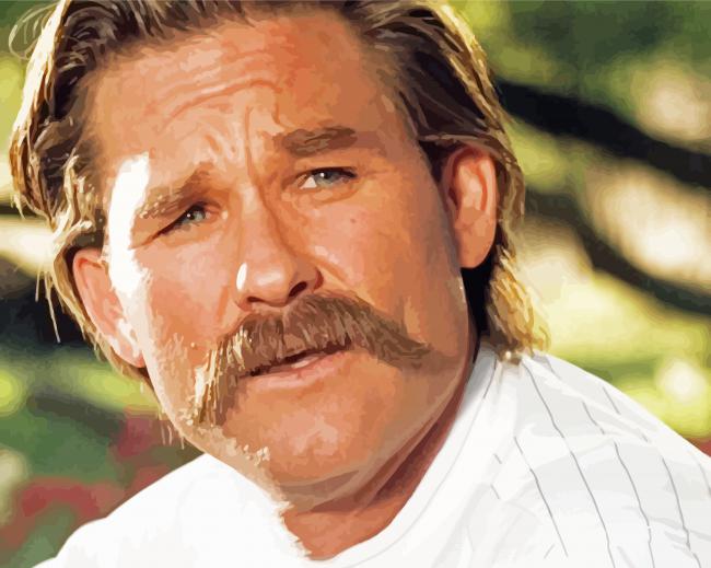 Kurt Russell paint by number