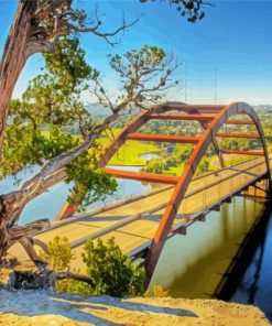 Lake Austin paint by number